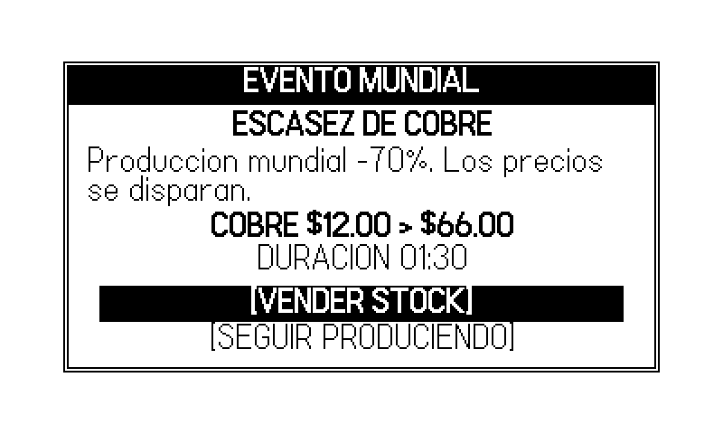 Un evento cae y mueve los multiplicadores en vivo.