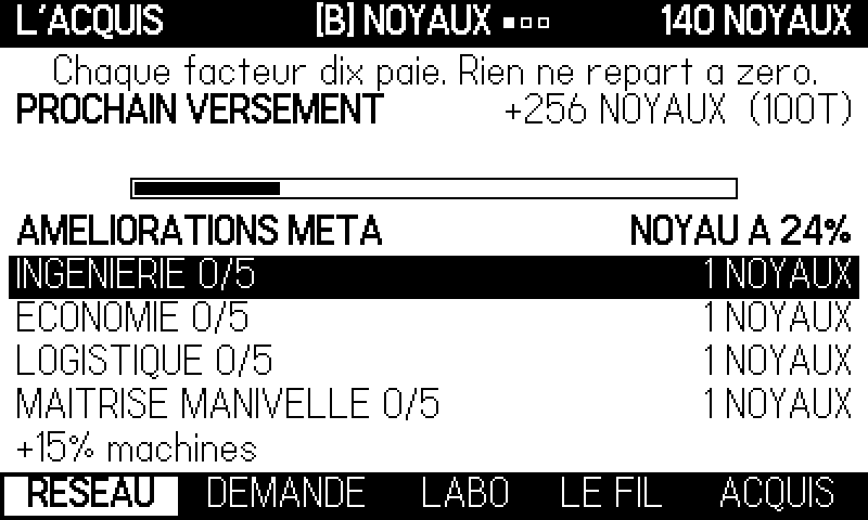L'ascension est un geste manuel — on la charge à la manivelle.